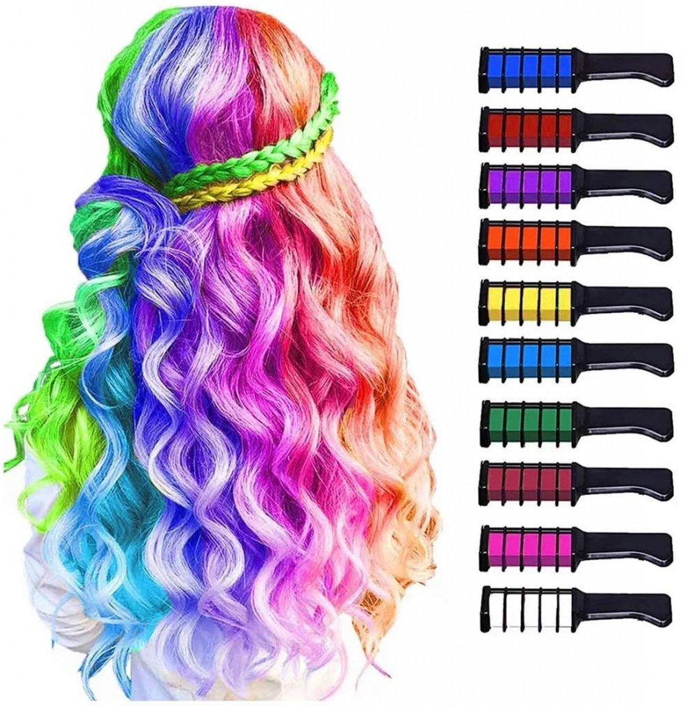 Мелки для окрашивания волос, Hair Color Comb