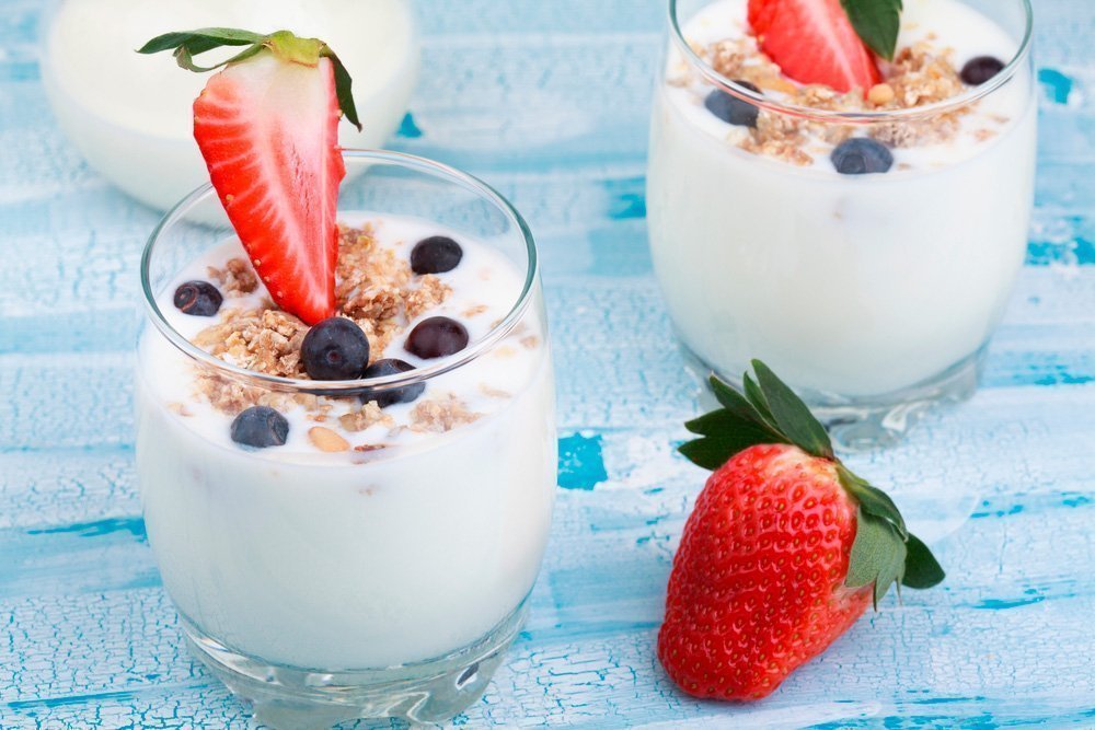 Рецепты с йогуртом для здоровья