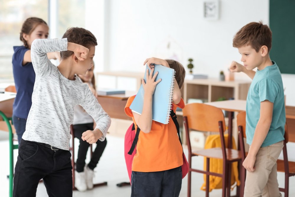 Агрессивное поведение ребёнка в школе