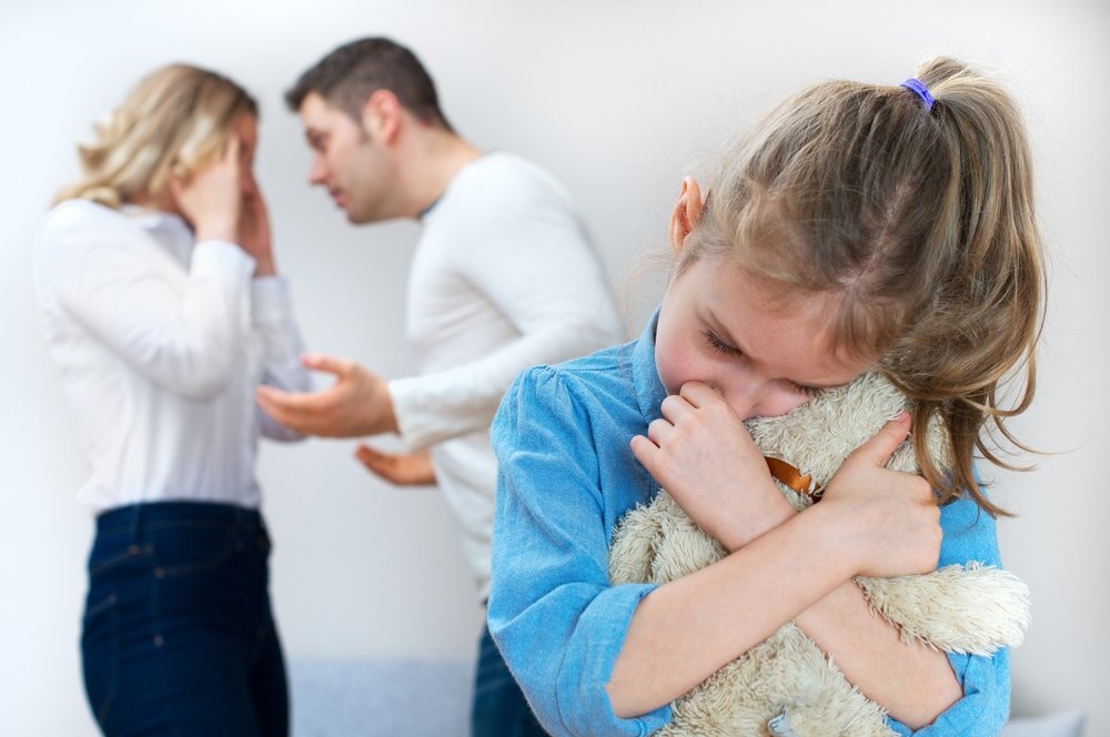 Как ссоры взрослых могут сказаться на психике ребёнка
