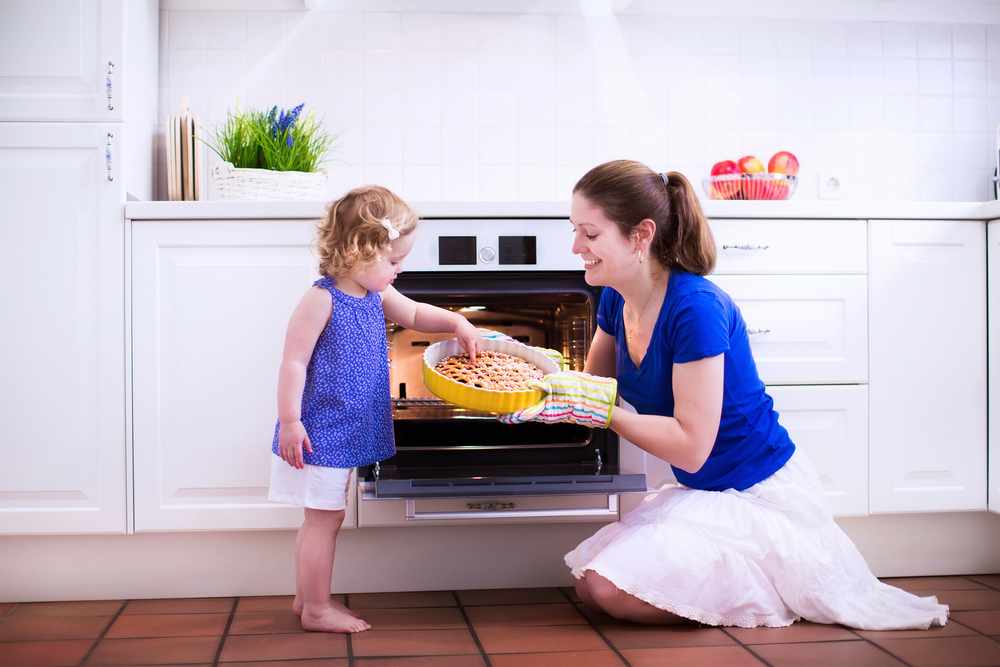 Кухонная плита — источник опасности для детей!