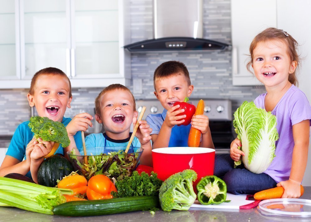 Зелень в детском питании: польза для здоровья