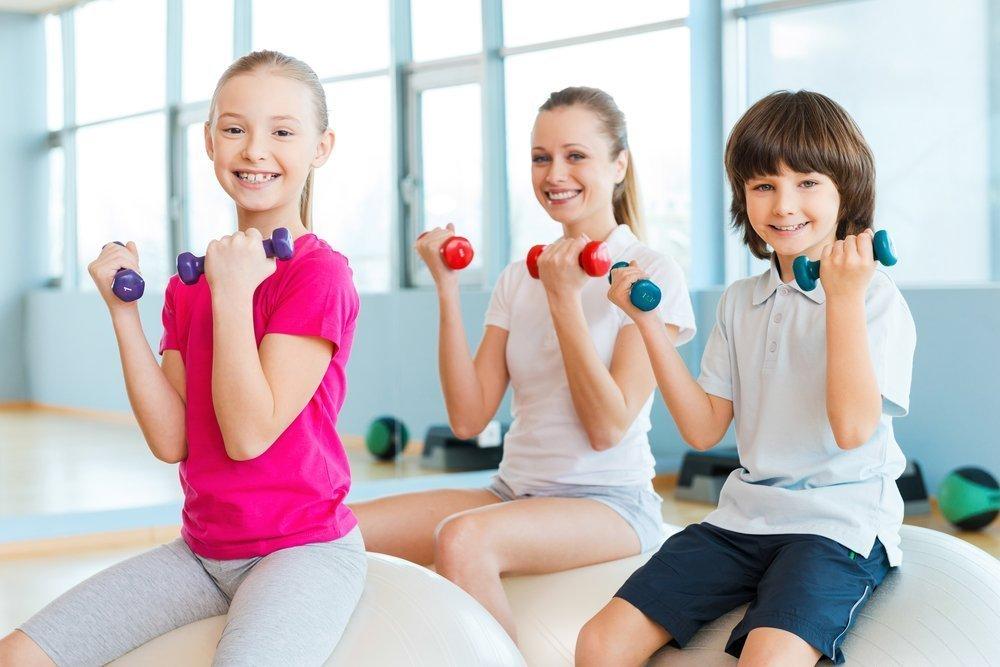 Фитнес-упражнения для детей