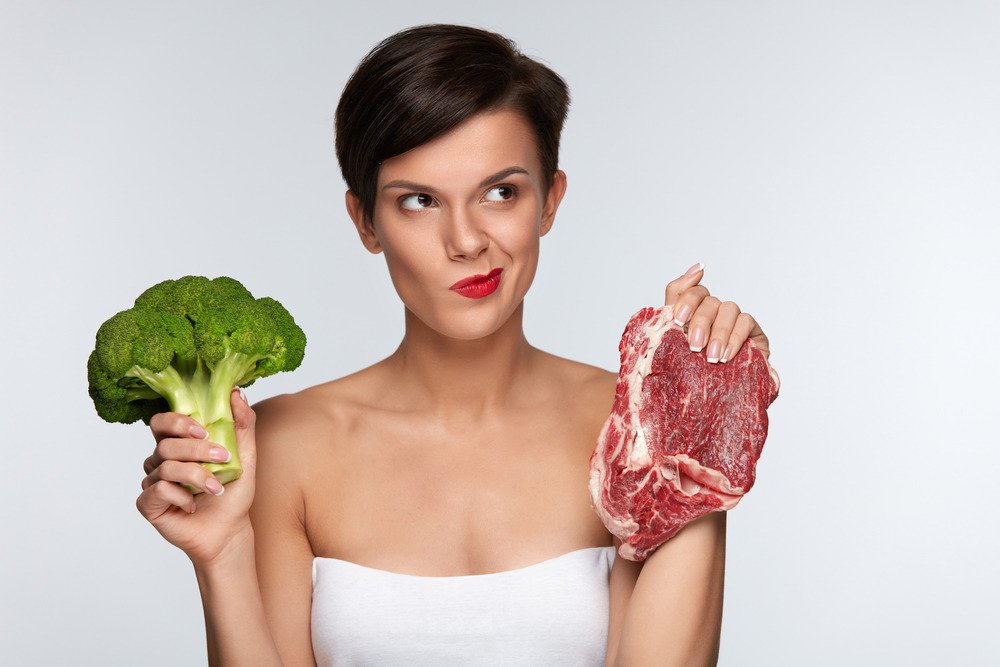 Как тело человека реагирует на диету без мяса?