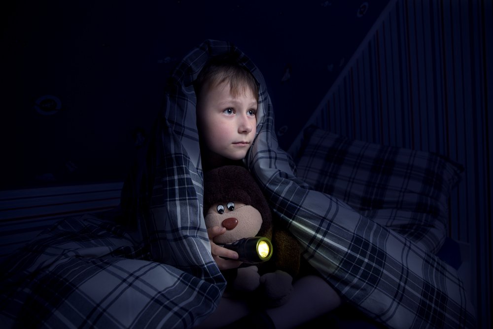 Как дети реагируют на ночные кошмары