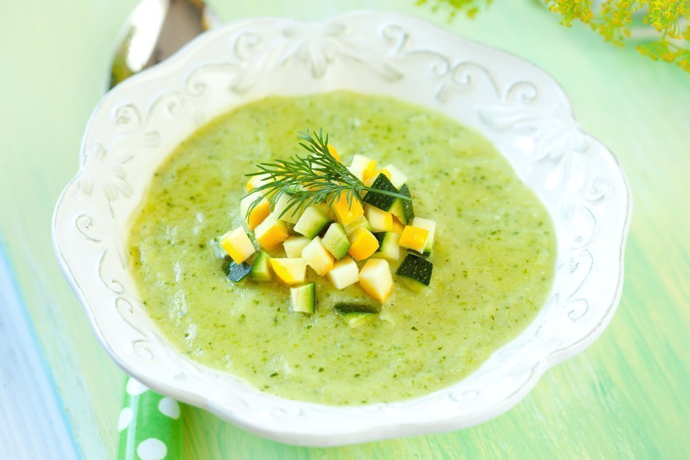 Рецепт крем-супа с зеленью