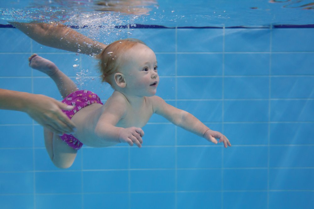 Как происходят тренировки в воде в раннем возрасте