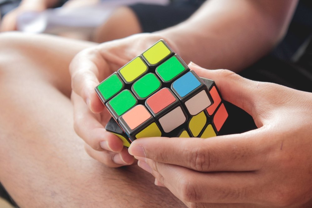 Упражнение 17: Складывание кубика Рубика