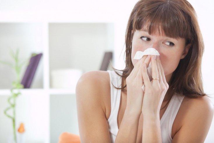 Атопический дерматит при аллергии на пыль