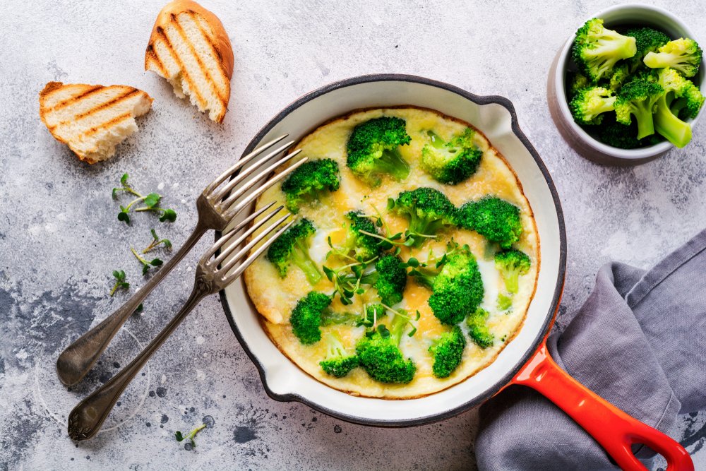 Рецепты вкусной и полезной брокколи на сковороде