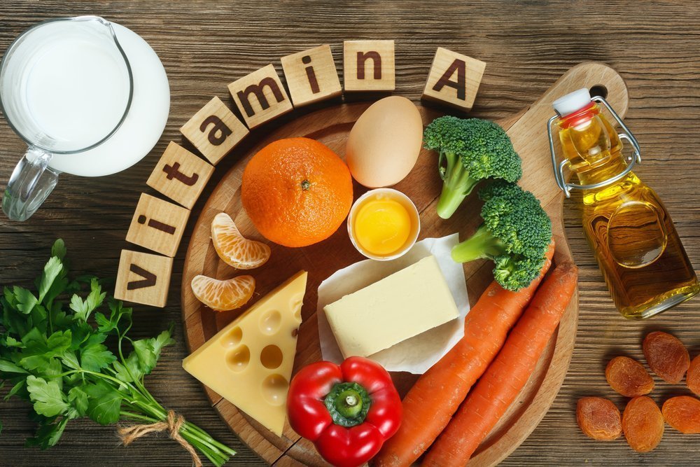 Основные витамины в продуктах питания