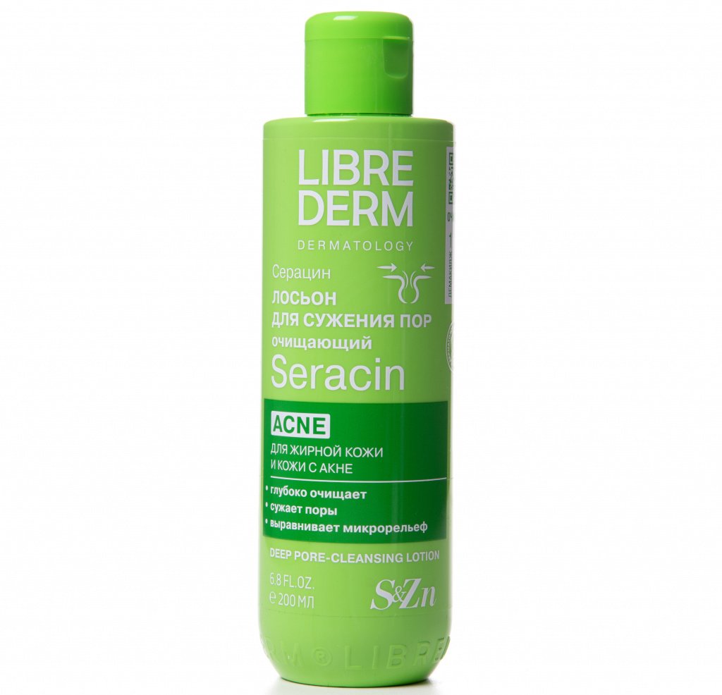 Лосьон для сужения пор из линейки Seracin Librederm