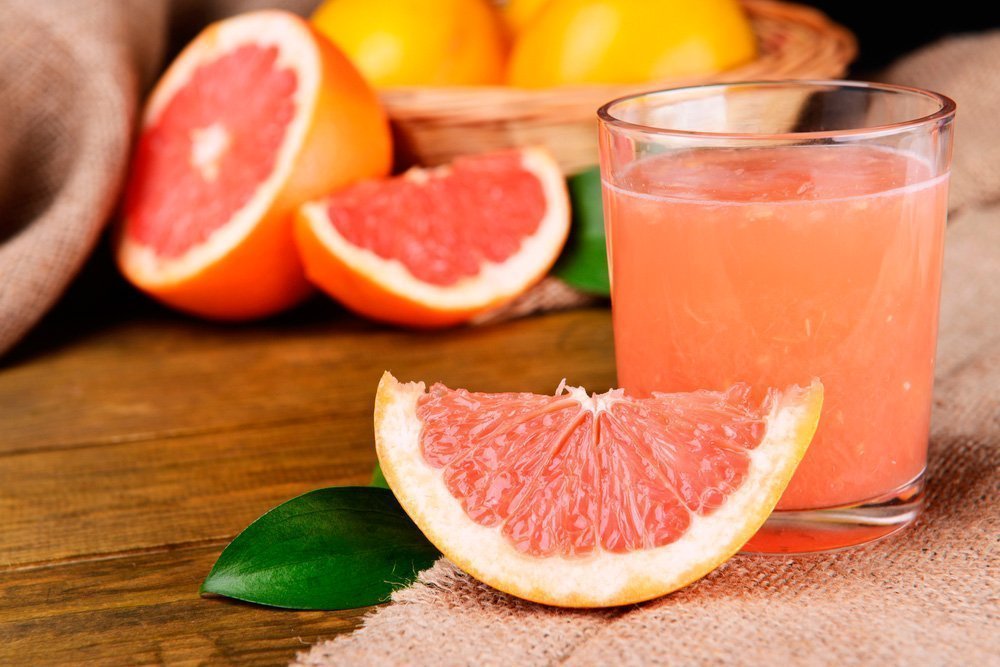 Грейпфрутовый напиток с имбирем