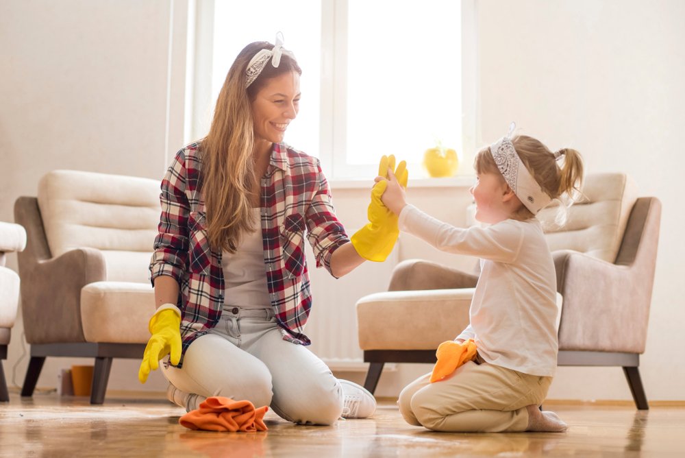 Особенности воспитания детей и домашний труд