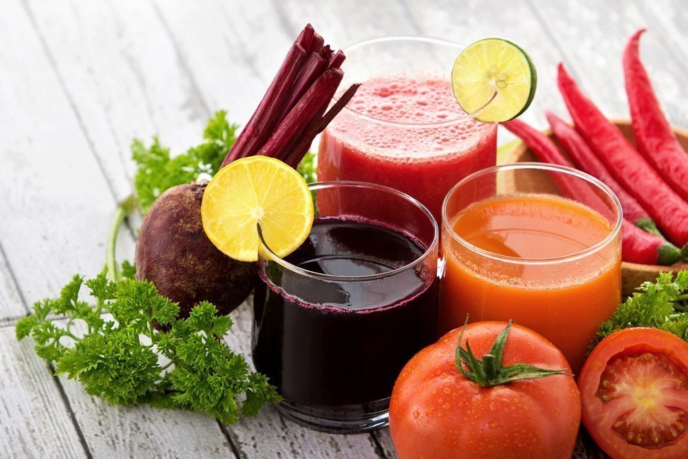 Овощные соки для здоровья
