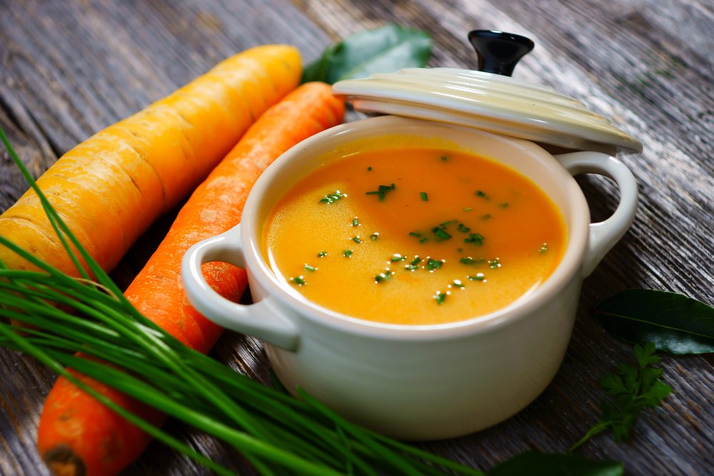 Диетическое питание на первое — норвежский суп-пюре из моркови