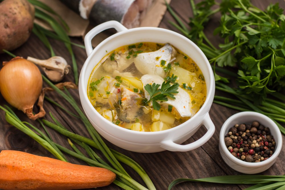 Рыбный суп с овощами: вкусно и полезно