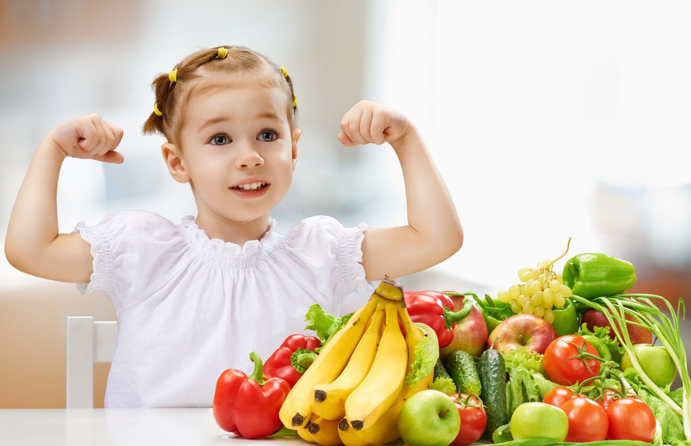 Обогащение рациона овощами и фруктами