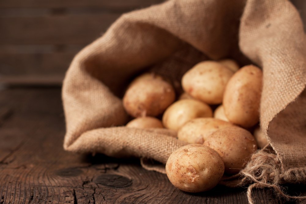 Продукты питания и красота: картофель