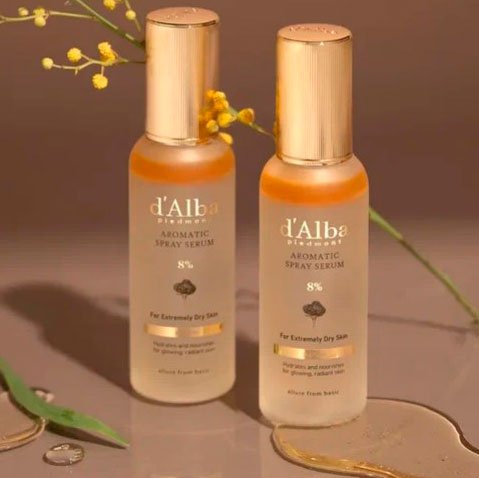 Спрей-сыворотка для сухой кожи White Truffle, d'Alba