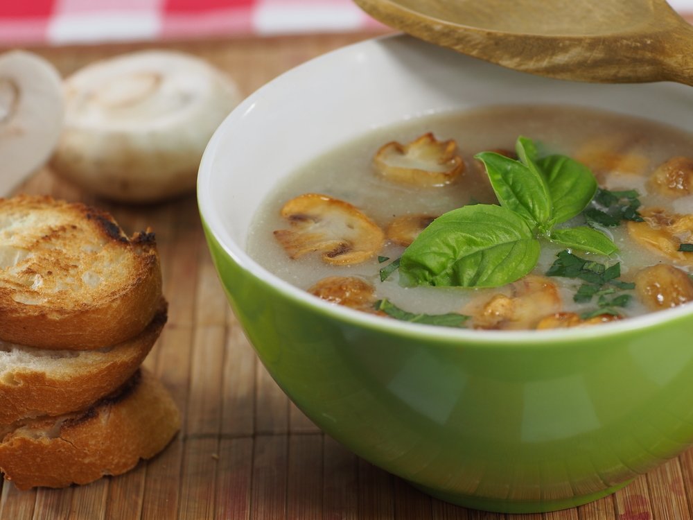 Классический рецепт простого грибного супа