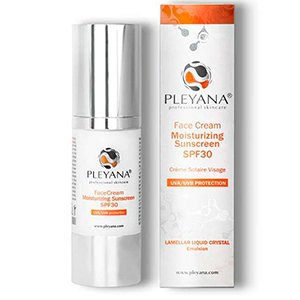 Солнцезащитный увлажняющий крем для лица SPF 30 от Pleyana