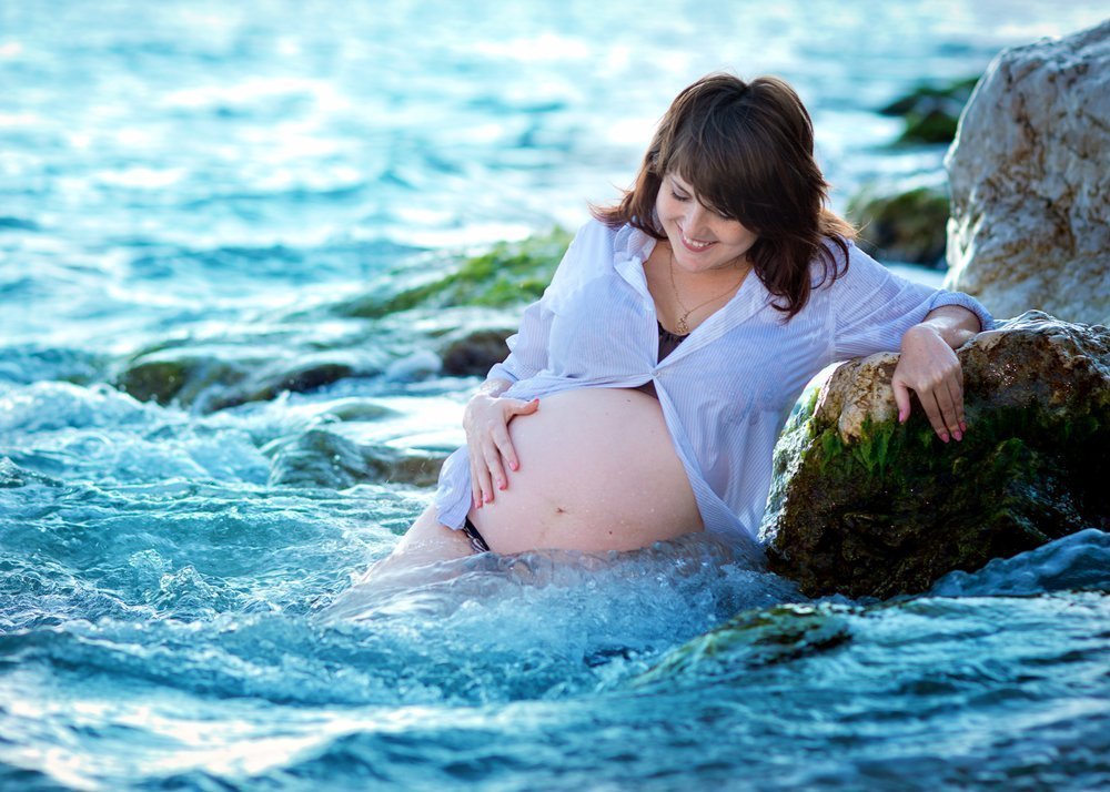 Купания, плавание при беременности