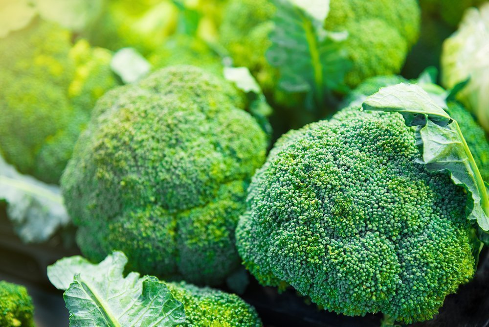 Брокколи и другие зеленые овощи в противораковой диете
