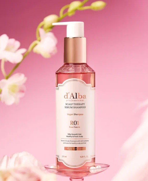 Шампунь Scalp Therapy Rose Freesia, d'Alba