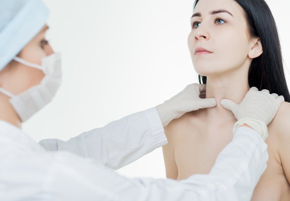 Violation of the thyroid gland