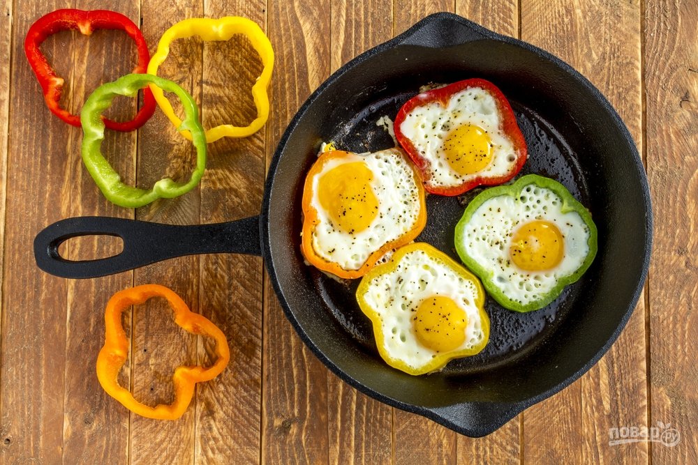 Яйца и сладкий перец — мощный удар по лишнему весу