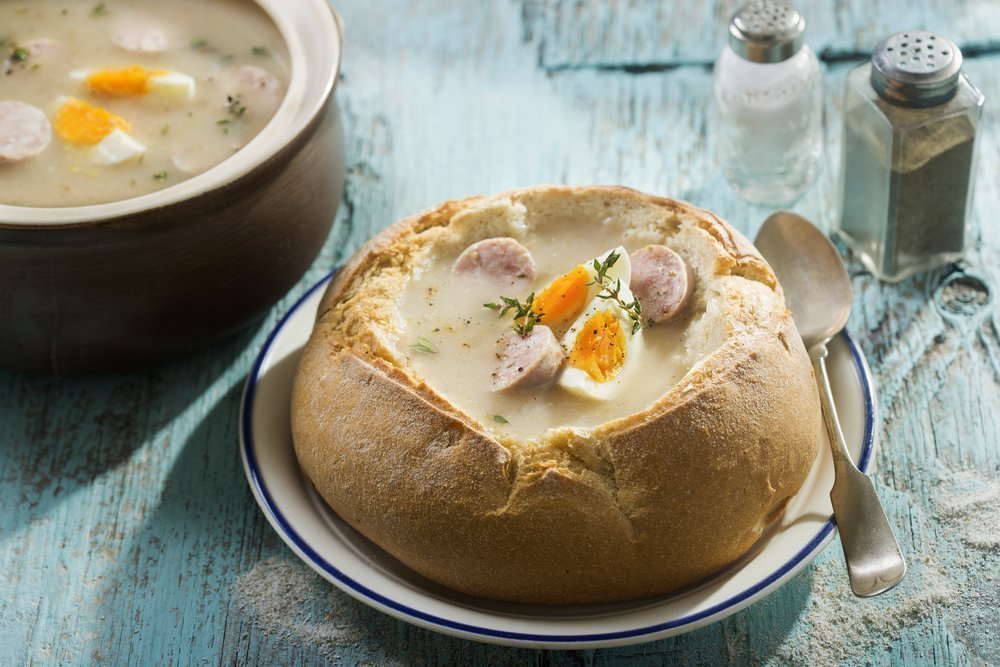 Жур — оригинальный польский суп из ферментированной муки и овощей