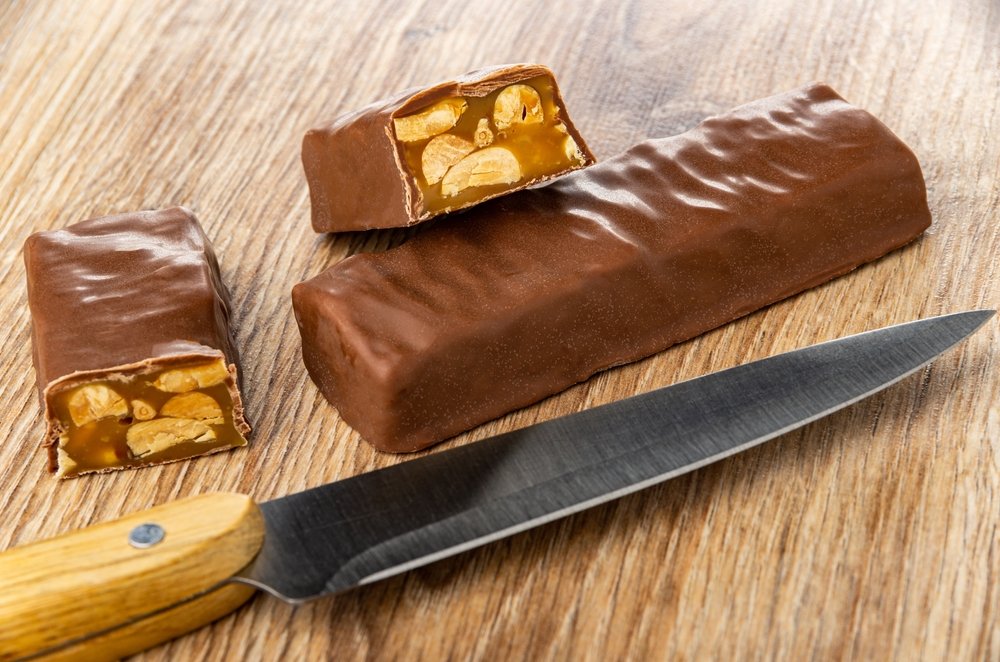 Полезные шоколадные батончики с арахисом