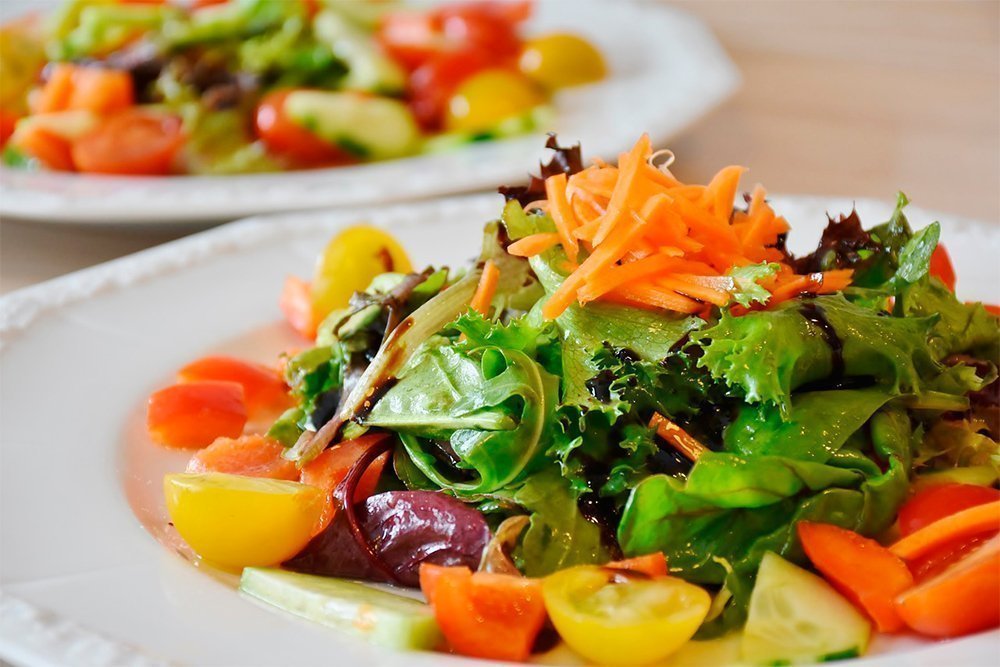 Рецепт быстрого овощного салата