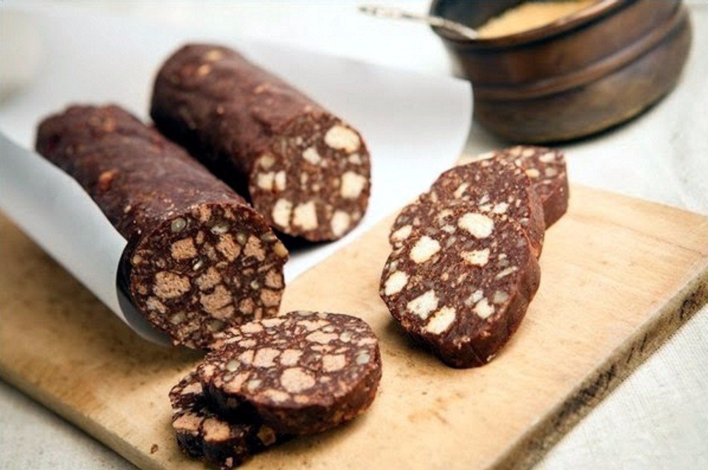 Шоколадная колбаса Источник: mycdn.me
