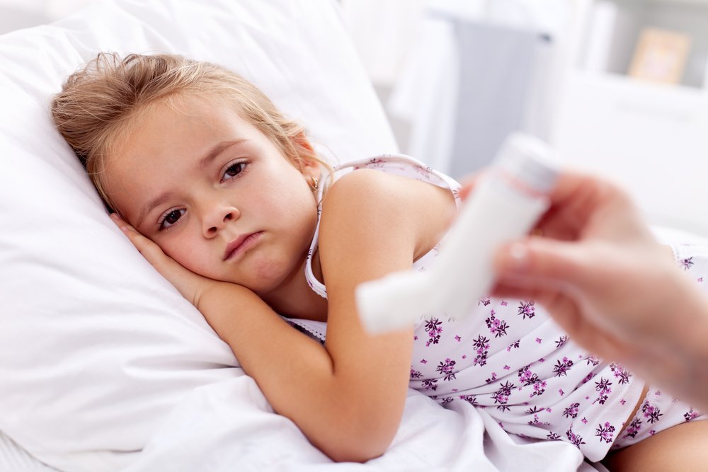 Симптомы аллергии и астмы у детей