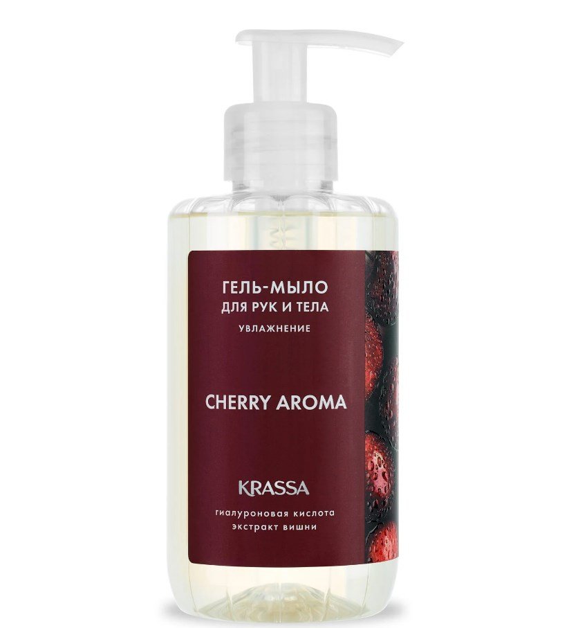 Гель-мыло для рук и тела, Krassa Aroma