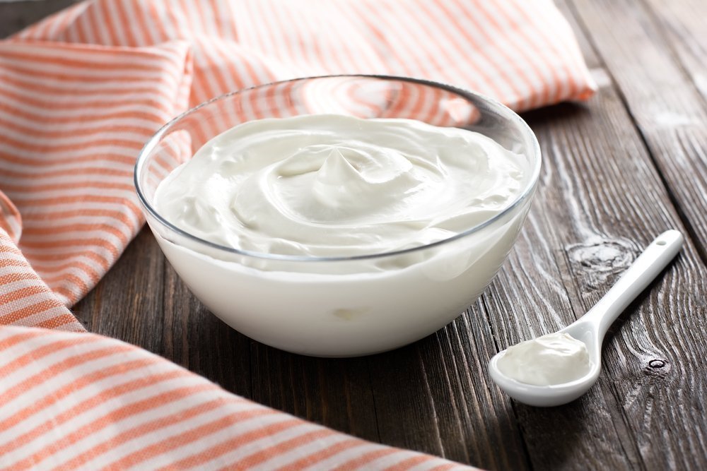 Домашний йогурт с полезными бактериями 