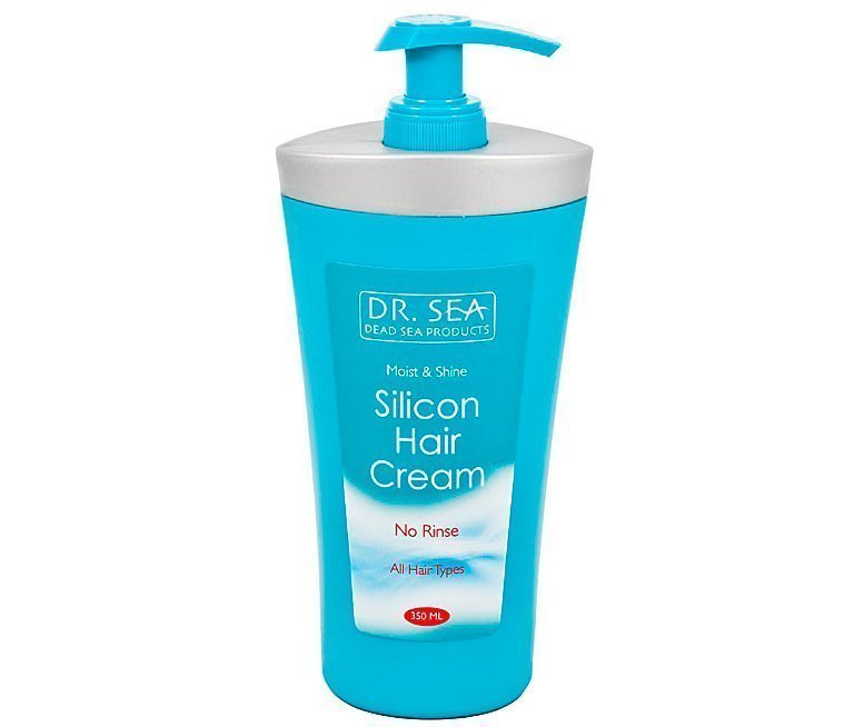 Крем для волос увлажняющий с силиконом Silicon hair cream Dr. Sea Источник: spmcosmetics.ru
