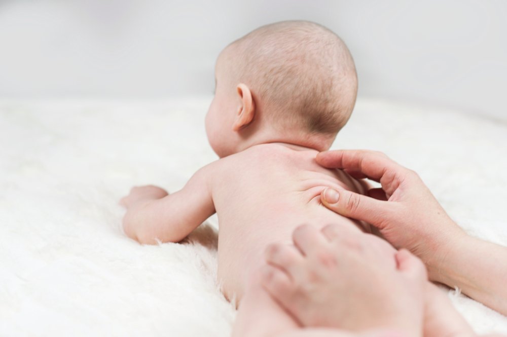 Диагностика сколиоза у младенцев