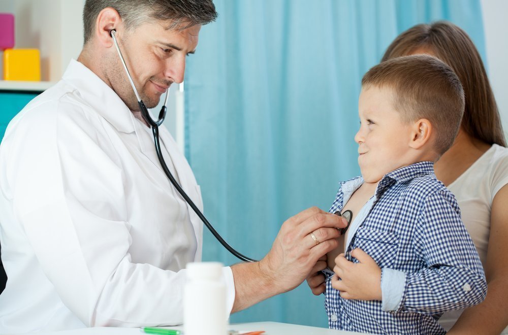 Что может увидеть врач во время осмотра ребёнка с гриппом
