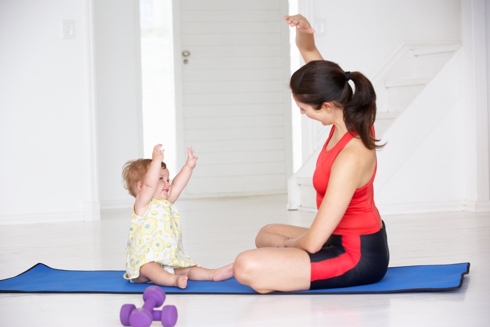 Совместные упражнения с ребёнком