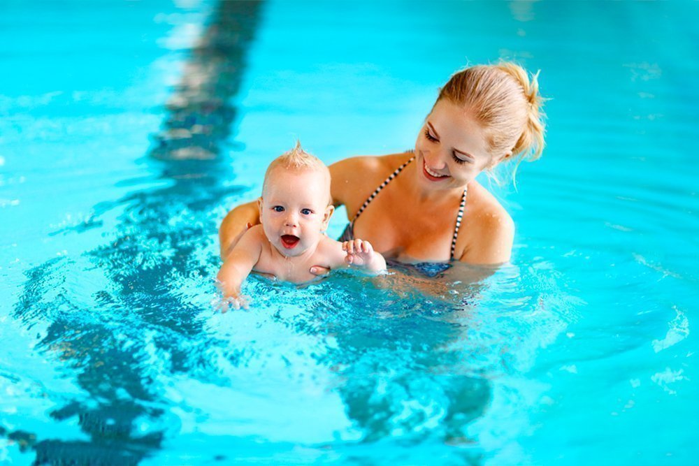 Развитие ребёнка в бассейне
