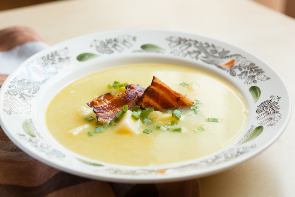 Нежный сырный крем-суп с курицей: рецепт | MedAboutMe