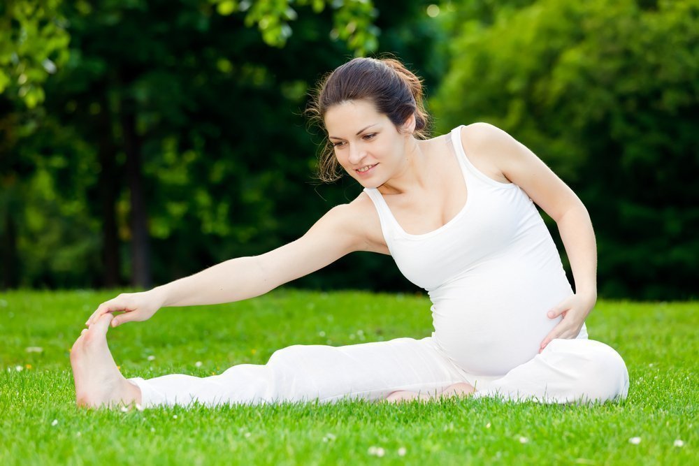 Позы йоги для беременных