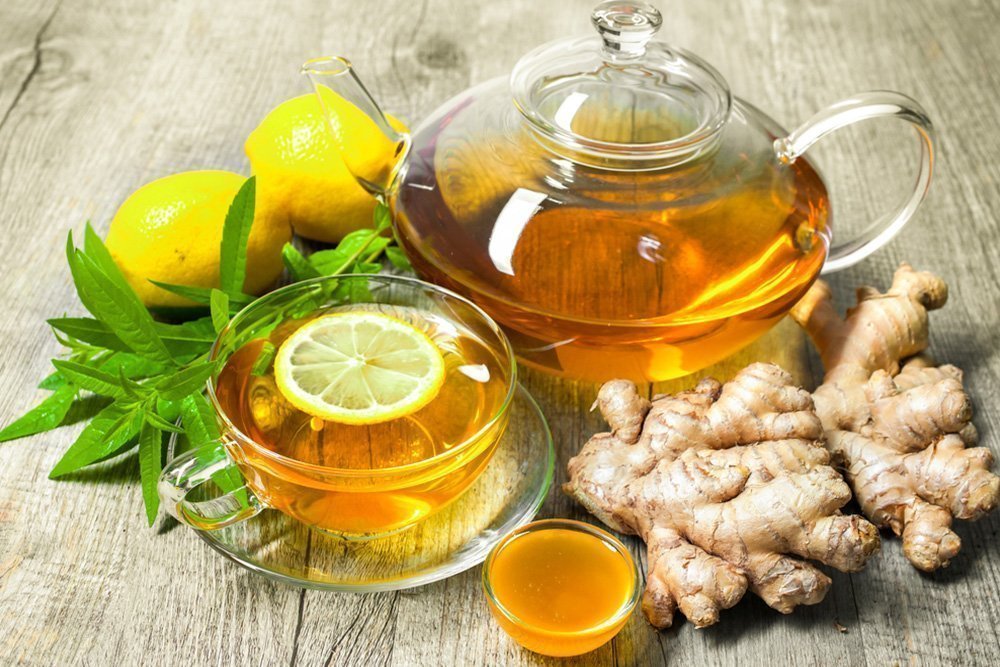 Имбирно-лимонный чай для похудения