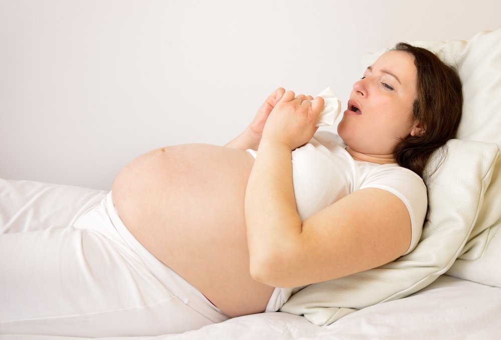 Как протекают болезни органов дыхания при беременности?