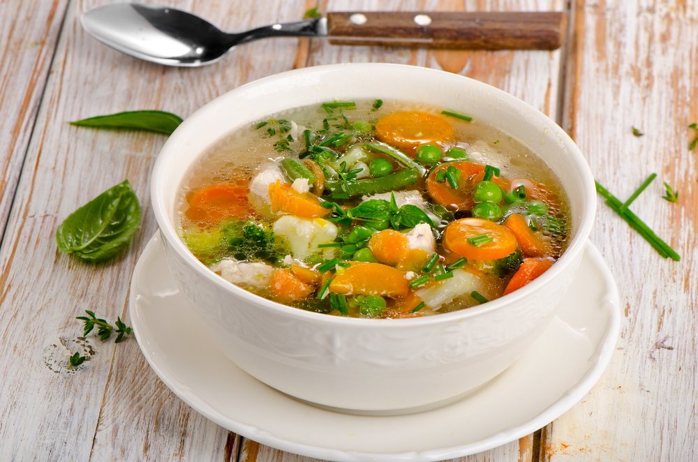 Рецепт овощного диетического супа