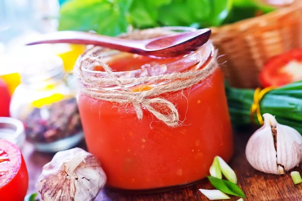 Кисло-сладкий томатный соус с имбирем