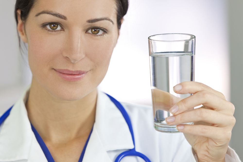 Кислородная обогащенная вода для профилактики йододефицита